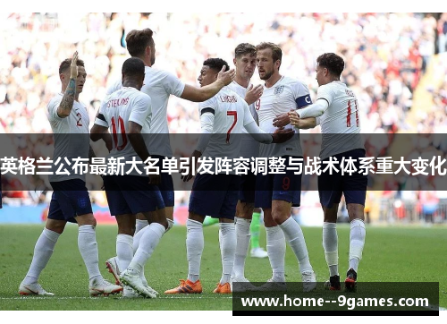 英格兰公布最新大名单引发阵容调整与战术体系重大变化